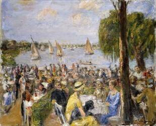 Garden Cafe by the Wannsee (Max Liebermann) - Muzeo.com