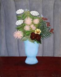 Garden Flowers (Henri Rousseau) - Muzeo.com