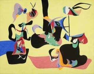 Garden in Sochi (Arshile Gorky) - Muzeo.com