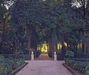 Gardens at Aranjuez (Santiago Rusiñol) - Muzeo.com