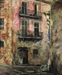 Gerona (Ignacio Zuloaga y Zabaleta) - Muzeo.com