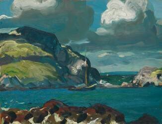 Giant Sky (George Wesley Bellows) - Muzeo.com