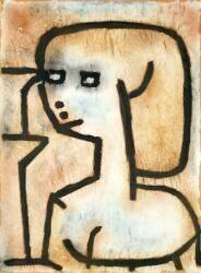 Girl in Mourning (Paul Klee) - Muzeo.com