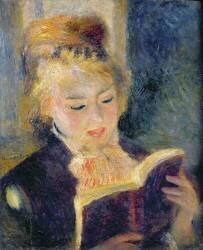 Girl Reading (Auguste Renoir) - Muzeo.com