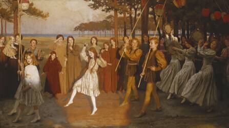 Golden Youth (Thomas Cooper Gotch) - Muzeo.com