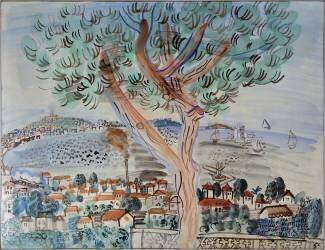 Golfe de Juan-les-Pins (Raoul Dufy) - Muzeo.com