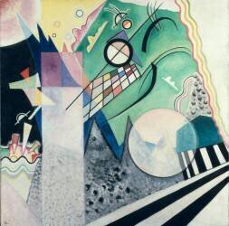 Green Composition (Wassily Kandinsky) - Muzeo.com