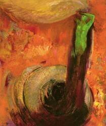 Green Death (Odilon Redon) - Muzeo.com