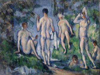 Group of Bathers (Paul Cézanne) - Muzeo.com