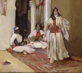 Habiba (John Lavery) - Muzeo.com