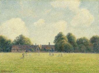 Hampton Court Green (Camille Pissarro) - Muzeo.com