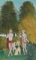 Happy Quartet (Henri Rousseau) - Muzeo.com