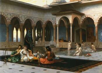 Harem (Jean-Léon Gérôme) - Muzeo.com