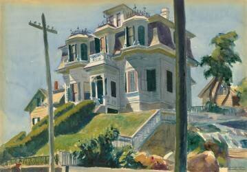 Haskell's House (Edward Hopper) - Muzeo.com