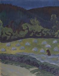 Haymaking by Moonlight (Paul Serusier) - Muzeo.com