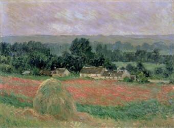 Haystack at Giverny (Claude Monet) - Muzeo.com