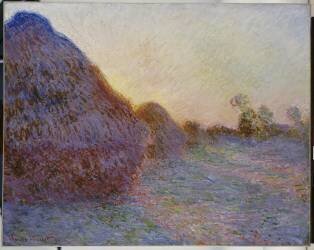 Haystacks (Claude Monet) - Muzeo.com