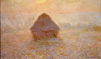 Haystacks (Claude Monet) - Muzeo.com