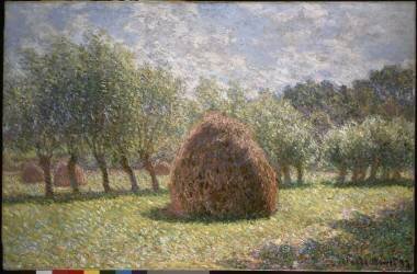 Haystacks at Giverny (Claude Monet) - Muzeo.com