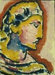 Head (Alexej von Jawlensky) - Muzeo.com