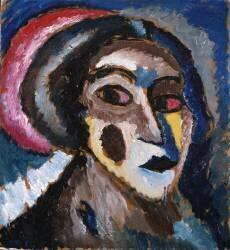 Head (Alexej von Jawlensky) - Muzeo.com