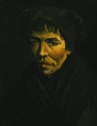 Head of a Peasant (Vincent van Gogh) - Muzeo.com