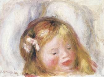Head of Coco (Auguste Renoir) - Muzeo.com