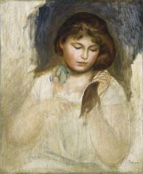 Head of Gabrielle (Auguste Renoir) - Muzeo.com