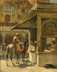 Hindu Merchants (Edwin Lord Weeks) - Muzeo.com