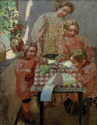 Holiday homework (Maurice Denis) - Muzeo.com