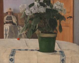 Hortensia (Fernand Khnopff) - Muzeo.com