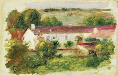 House at Essoyes (Auguste Renoir) - Muzeo.com