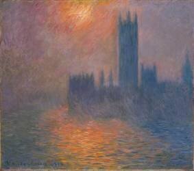 Houses of Parliament (Claude Monet) - Muzeo.com