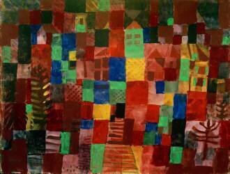 Houses with stairways (Paul Klee) - Muzeo.com