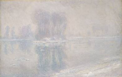 Ice Floes (Claude Monet) - Muzeo.com