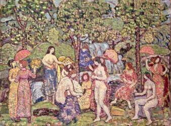 Idyll (Maurice Brazil Prendergast) - Muzeo.com