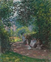 In Monceau Park (Claude Monet) - Muzeo.com