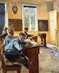 In the Classroom (Karen Elizabeth Tornoe) - Muzeo.com