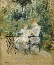 In the Garden (Berthe Morisot) - Muzeo.com