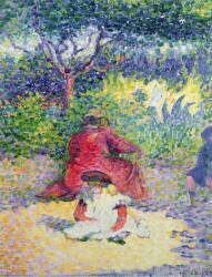 In the Garden (Henri-Edmond Cross) - Muzeo.com