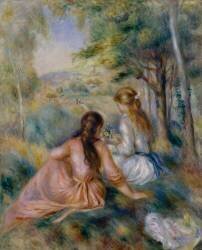 In the meadow (Auguste Renoir) - Muzeo.com