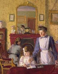 In the Nursery (Harold Gilman) - Muzeo.com