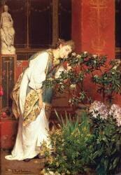 In the Peristyle (Lawrence Alma-Tadema) - Muzeo.com