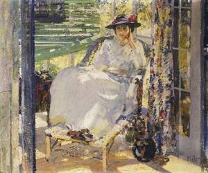 In the Sunroom (Richard Emil Miller) - Muzeo.com