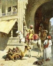 Indian Scene (Edwin Lord Weeks) - Muzeo.com