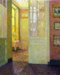 Interior (Henri Le Sidaner) - Muzeo.com