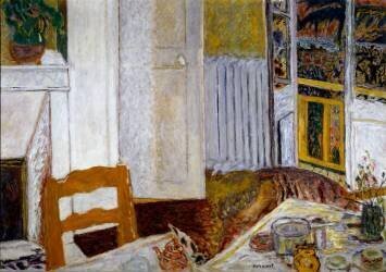 Interior White (Pierre Bonnard) - Muzeo.com