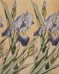 Iris (Koloman Moser) - Muzeo.com