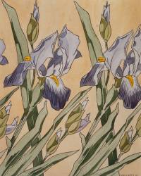 Iris (Koloman Moser) - Muzeo.com