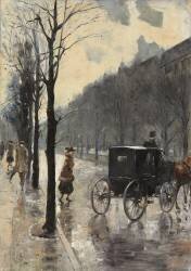 Kurfurstendamm Boulevard (Lesser Ury) - Muzeo.com